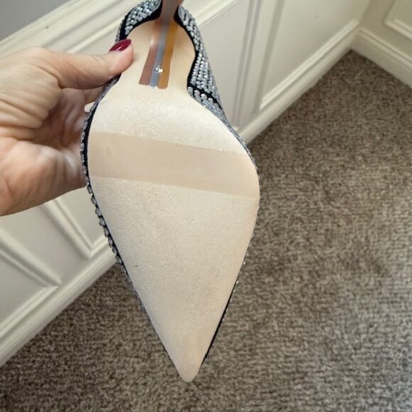 Sam Edelman antoniaglitz heels rhinestone new - Picture 5 of 5